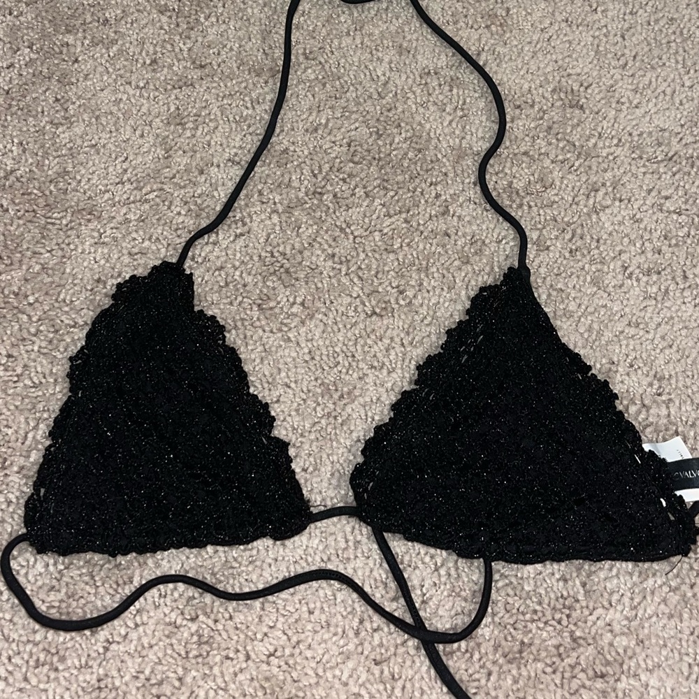 Carmen Marc valve bikini top small new without tags